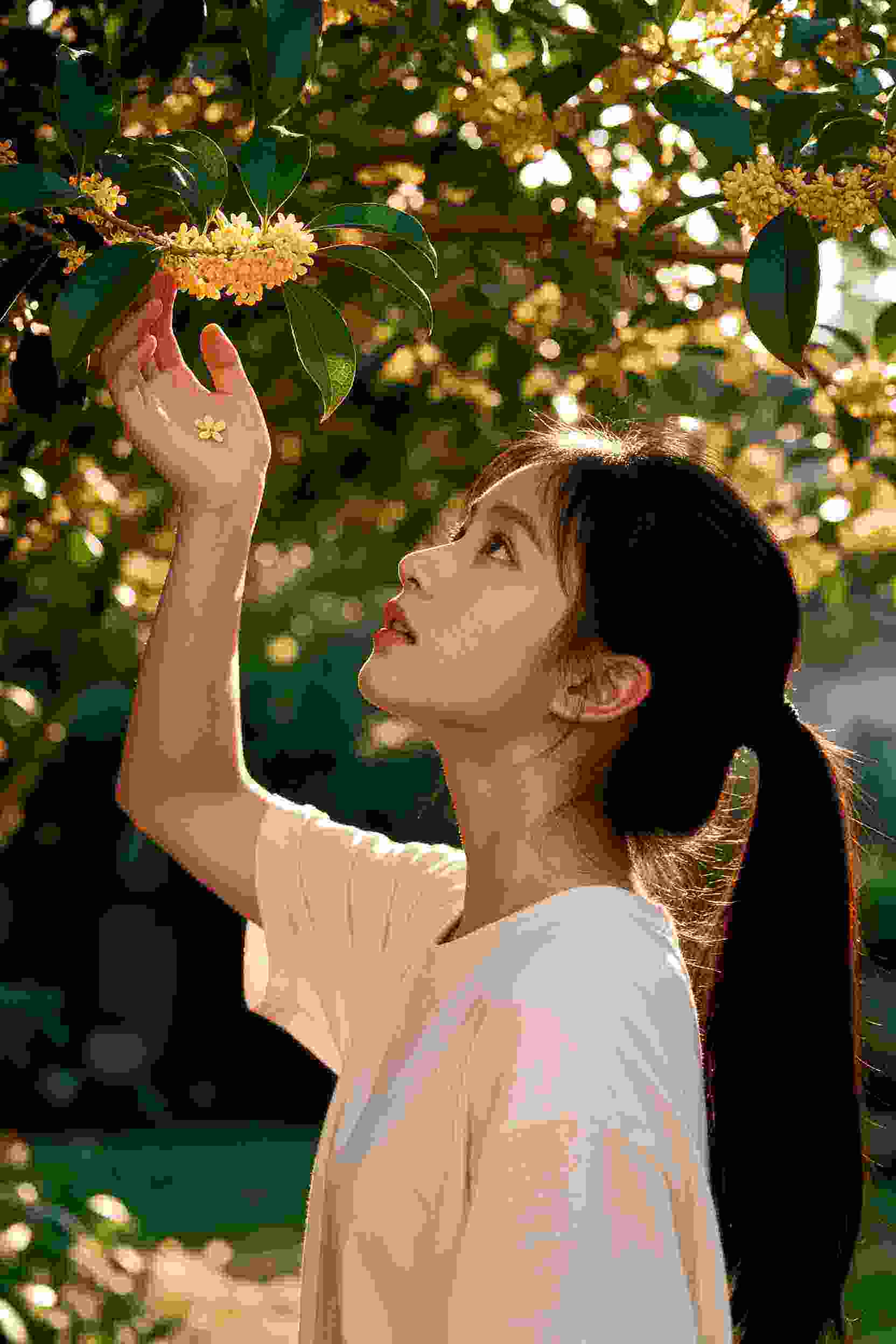 百合绽放
